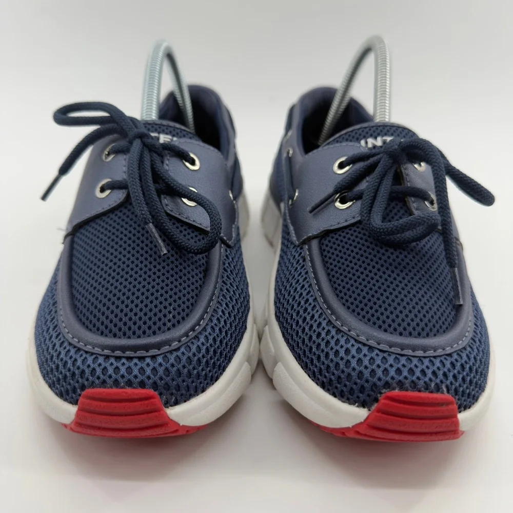 Hunter Original Mesh Boat Shoes Navy Blue Mens US 8M
